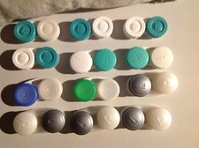 Lot de 12 boites de lentilles