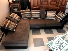 Grand canapé d angle  190  par 180 par 0,90 de large