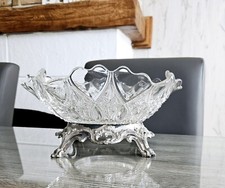 Centre De Table En Verre Pied