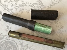 Niveau Laiton, Thevenot, 18ème siècle. Etui chagrin.