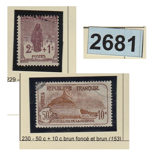 2681 france 1926 1927 - 2681,