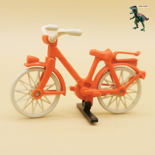 Playmobil ancien vélo rouge - , +