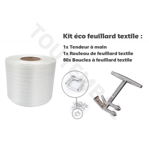 Kit feuillard textile
