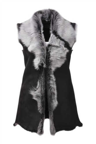 Gilet femme laine mouton - laine,