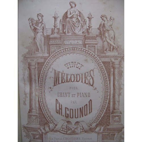 Gounod charles vingt mélodies - gounod,