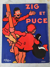Integrale BD ZIG ET PUCE 1980 STOCK ALAIN SAINT OGAN TBE