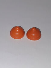 Playmobil lot 2 bonnets ENFANT orange pour maison 1900 victorienne belle époque