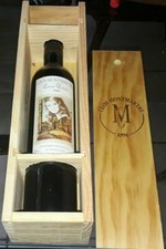 DALIDA COFFRET  BOIS BOUTEILLE