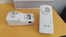 ★ 2x CPL officiel  kit duo original ethernet internet prise secteur gigogne