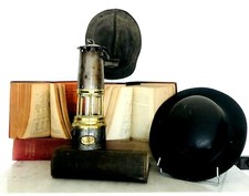 lampe de mineur en fonte de