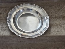 plat métal argenté