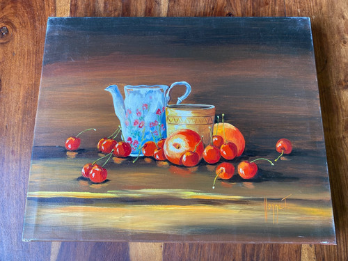 Peinture huile sur toile - peinture,
