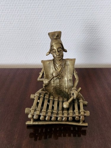 Statue africaine bronze - africaine,