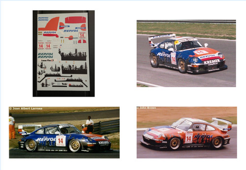 Decal porsche 911 993 - 911,