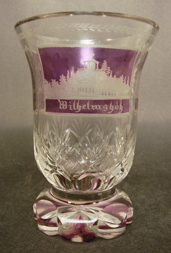 Biedermeier tasse en verre - tasse,
