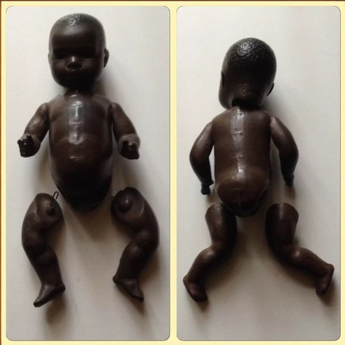 Rare poupée noire heubach - poupÉe,