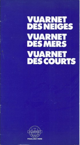 Catalogue vuarnet lunettes - catalogue,