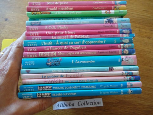 Lot livre bibliotheque rose - lot, 17