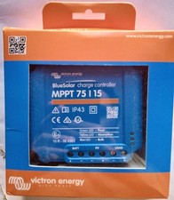 Victron Energy Bluesolar 15A MPPT 75/15 Solar Charge Controller SCC010015050R