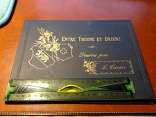 Album  Assez Ancien À Dessins Imprimés De L. Cuvier - Longueur Environ 25 Cms