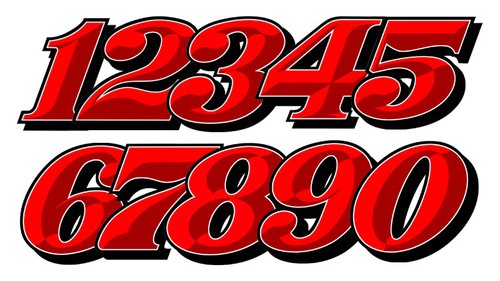 Numeros course racing numbers - numeros,