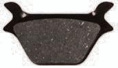Paire plaquettes frein - de,