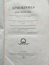  Edition Originale  "Aphorisme