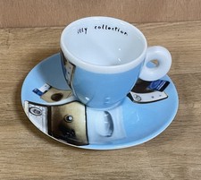 Tasse et sous tasse a café Illy collection 2002