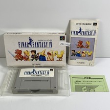 SNES Final Fantasy 4 IV Boîte