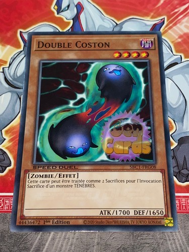 Carte double coston - yu, gi