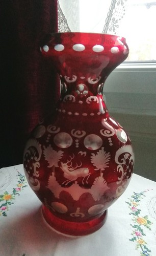 Cristal boheme vase - boheme,