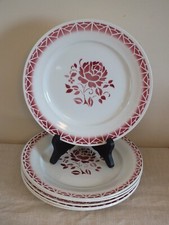 6 assiettes plates Céranord
