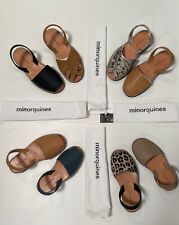 Minorquines Sandales plates en