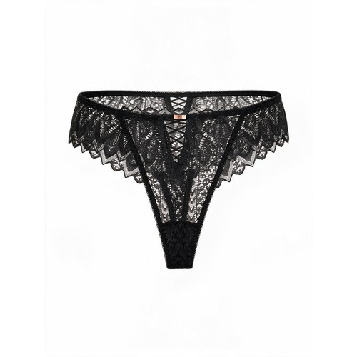 Tanga dentelle taille basse - tanga,