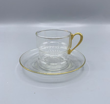 Tasse + soucoupe SIEGL verre