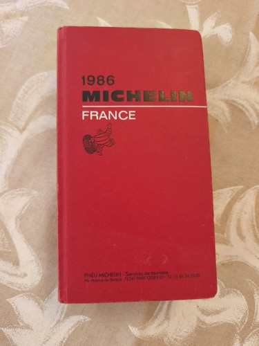 Guide michelin france 1986 - france,