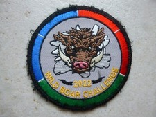 Patch MIRAGE 2000 EC Escadron de chasse 3/3 Ardennes WILD BOAR CHALLENGE 2022