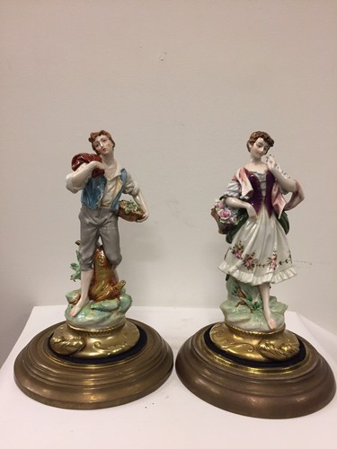 Pair antique continental - pair,
