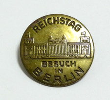 BADGE REICHSTAG BESUCH IN