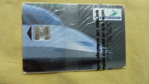 Tgv sncf télécarte 120 - -,