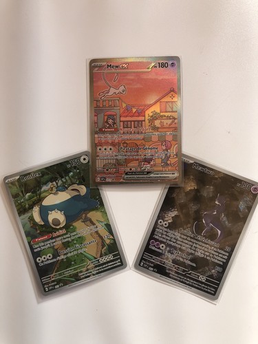 Mew mewtwo ronflex - mew, ex