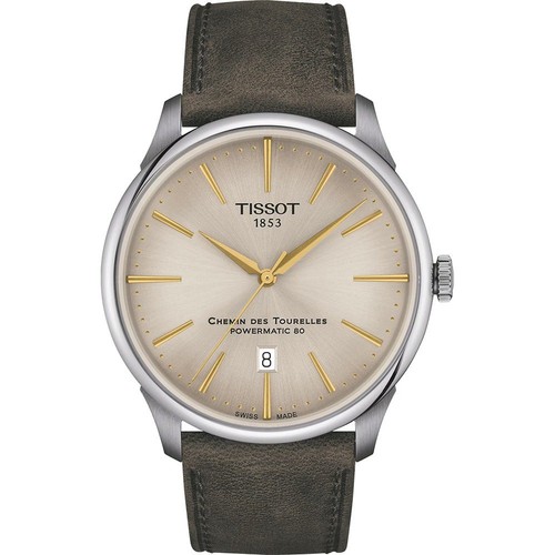 Tissot montre marron - tissot,