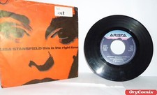 Lisa Stanfield - This Is The Right Time - Vinyle 7 " Pouces 45 Tours RPM Bon