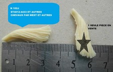 STARLUX WESTERN COPIES RESINE  QUEUE POUR CHEVAUX COW BOYS ET INDIENS DIVERS