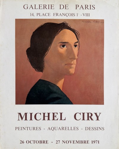 Michel ciry vintage - -, poster