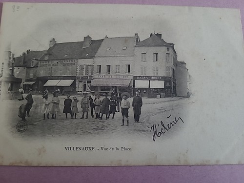 Cpa villenauxe grande - la,