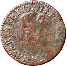 #890 - RARE - Louis XV Demi