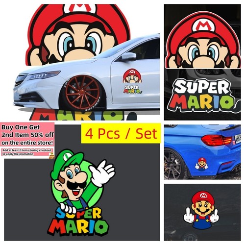 Super mario bros decal - x,