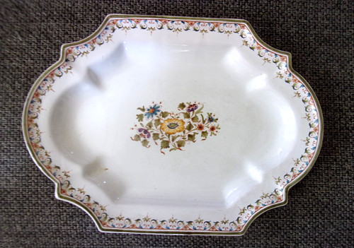 Plat faience moustiers - faience,