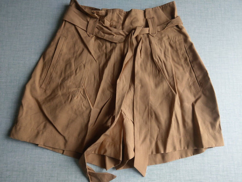 Jupe short femme sezane marron - short,